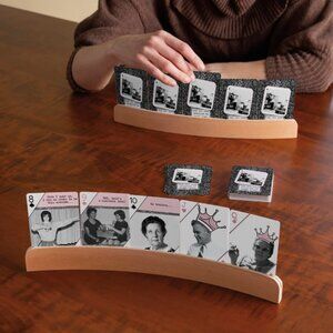 54 card playing deck Vintage Photography Trash Talking Sentiments Giftable